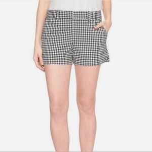 GAP Black and White Gingham Women's Shorts